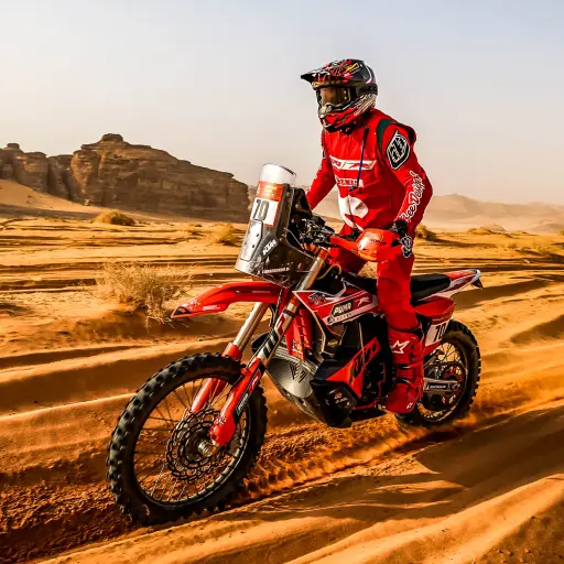 El guatemalteco Francisco Arredondo durante el Rally Dakar 2026 - César Pérez