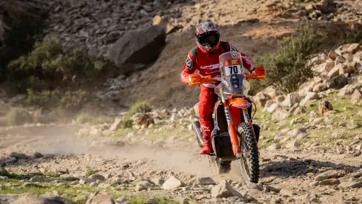Francisco Arredondo, durante una de las etapas del Rally Dakar 2026 - César Pérez