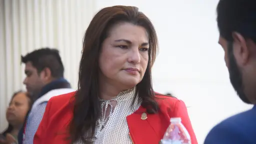 Patricia Gámez, presidenta de la junta directiva del Colegio de Abogados y Notarios de Guatemala (CANG). ,Omar Solís/Emisoras Unidas
