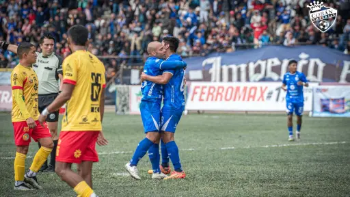 Celebración de Cobán Imperial ante Marquense - Cobán Imperial