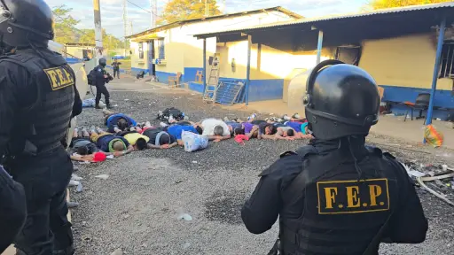 El operativo dentro de Renovación 1 empezó el viernes pasado, ,PNC de Guatemala.