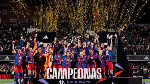 Barcelona campeón de la Supercopa de España 