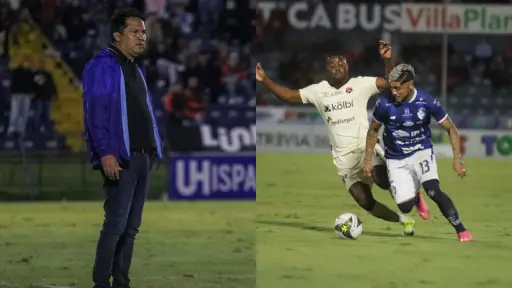 Amarini Villatoro fue expulsado ante la Liga Deportiva Alajuelense