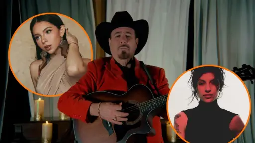 Martín Olivares - Cazzu y Ángela Aguilar ,Redes sociales