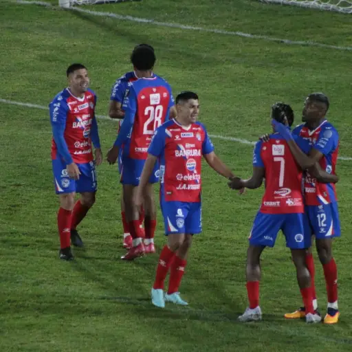 Celebración de Xelajú MC ante Aurora - Willber Colloy