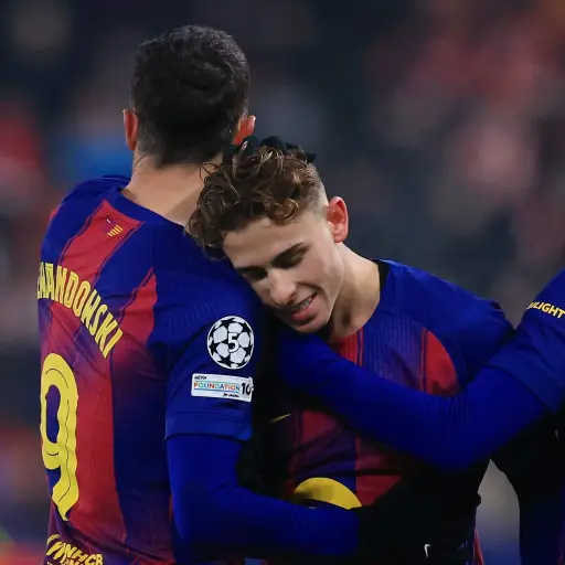 Fermín López marcó un doblete ante Slavia Praga 