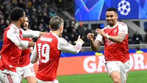Arsenal es uno de los dos clubes ya asegurados en octavos de final de la Champions League 