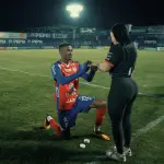 Derrikson Quirós le pidió matrimonio a su novia en el Estadio Mario Camposeco - instagram @derrikson12