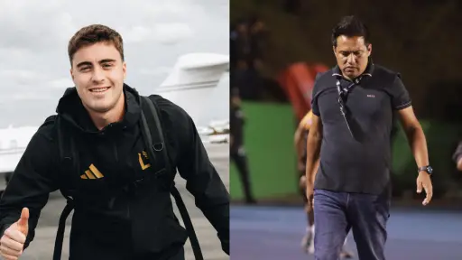 Matt Evans y Amarini Villatoro - LAFC/EU