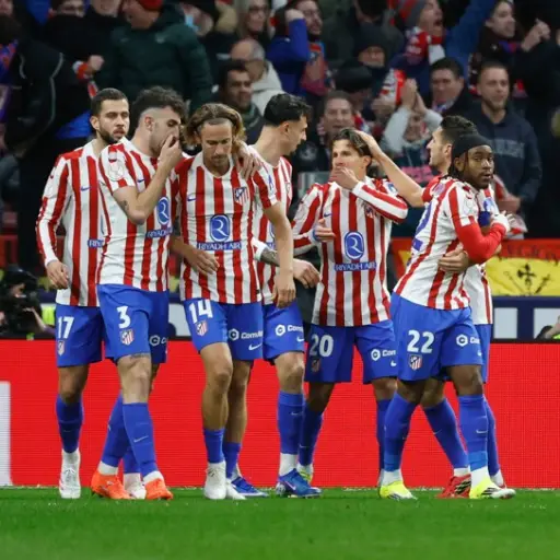 Atlético Madrid toma ventaja en semifinal de Copa del Rey 