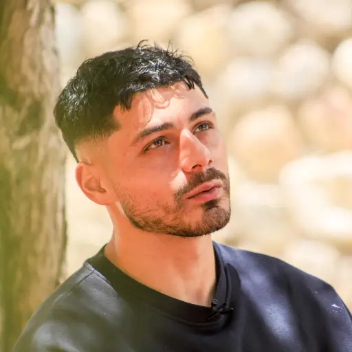 Darwin Lom en entrevista con la agencia EFE - EFE