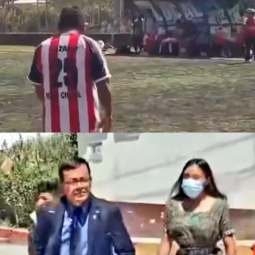 Jakeline Marroquín fue agredida por Bernabé Cruz en partido celebrado en Quiché 