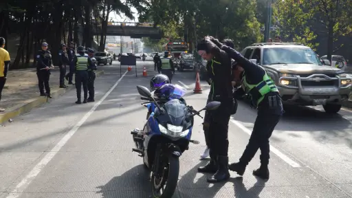El Departamento de Tránsito de la PNC realiza distintos operativos en diferentes carreteras. ,PNC de Guatemala.