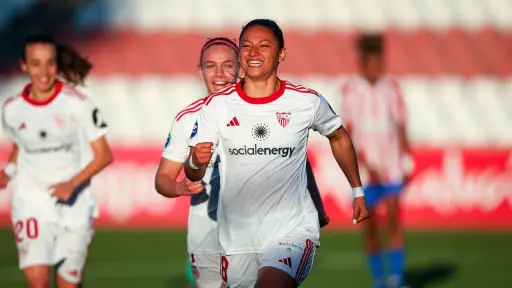 Andrea Álvarez anota doblete en el triunfo del Sevilla ante el Atlético - Sevilla FC