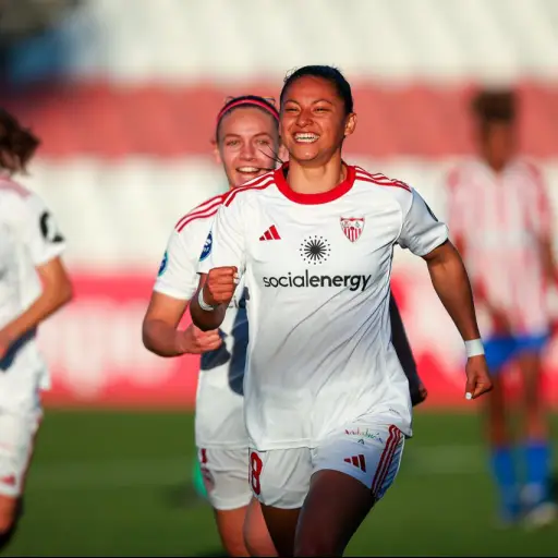 Andrea Álvarez anota doblete en el triunfo del Sevilla ante el Atlético - Sevilla FC