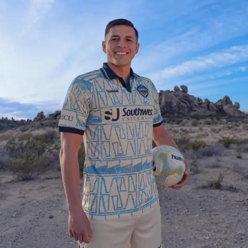 Rubio Rubín, delantero guatemalteco de El Paso Locomotive de la USL - instagram @rubiorubin