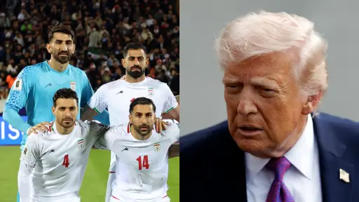 Presidente estadounidense, Donald Trump, se refiere a la participación de la Selección de Irán en el Mundial 2026 