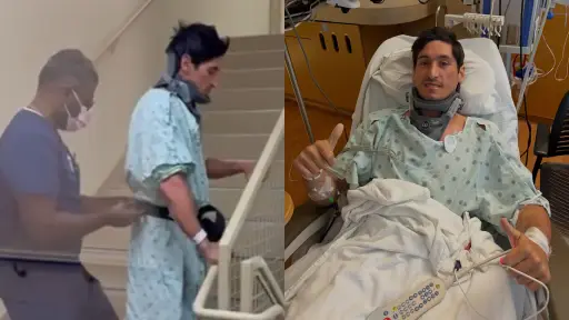 Juan Ignacio Maegli es dado de alta tras sufrir accidente que lo llevó al quirófano 