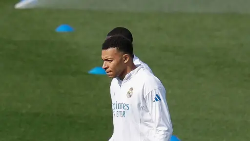 Mediante sus redes sociales, Mbappé mostró un poco de la recuperación que lleva con el Real Madrid 