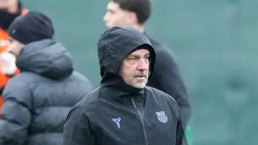 Hansi Flick se refirió a su plantel de jugadores 