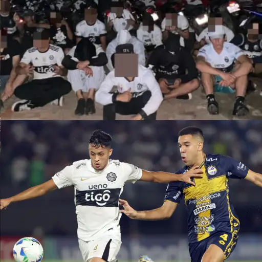 76 arrestados en Paraguay en un partido de la Copa Sudamericana entre Olimpia y Trinidense