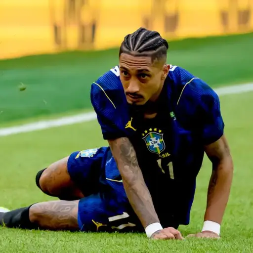 Brasil desconvoca a Raphinha y Wesley para el duelo ante Croacia