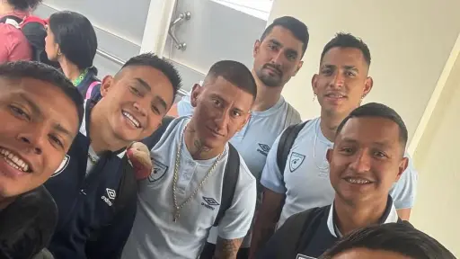 Selección de Guatemala superó las 24 horas de viaje para llegar a Italia - RR.SS.