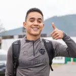 Óscar Santis jugador de Antigua GFC