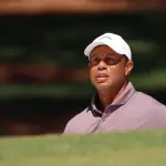 Tiger Woods durante su participación en una competencia - EFE