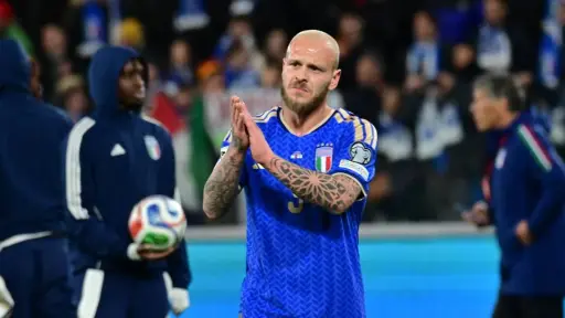 Federico Dimarco salió a aclarar el motivo de su festejo en clasificación de Bosnia 