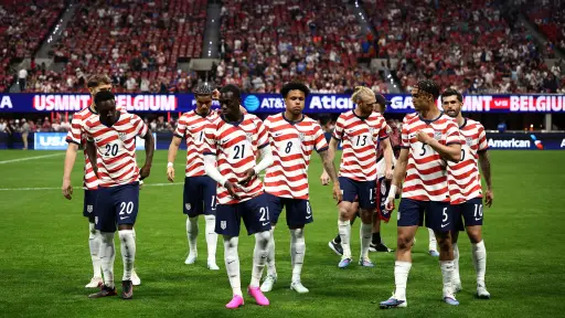 Estados Unidos cayó ante Bélgica 2-5 a 75 días del Mundial 2026