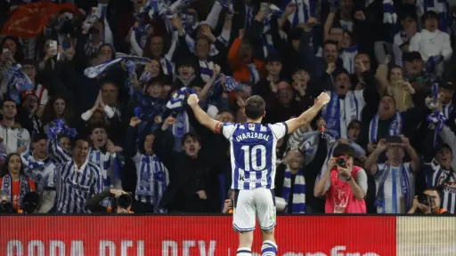 Mikel Oyarzabal, jugador de la Real Sociedad 