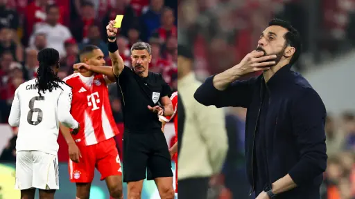 Álvaro Arbeloa se refirió a la expulsión de Eduardo Camavinga 