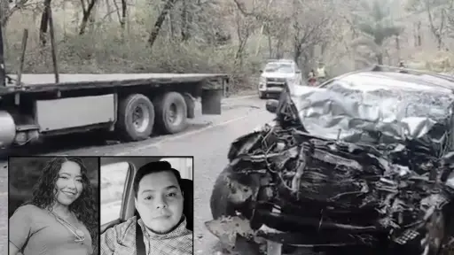 Los profesionales de la salud viajaban por el kilómetro 114 de la ruta a Las Verapaces cuando ocurrió la tragedia. ,Provial y redes sociales.