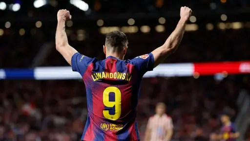 Robert Lewandowski culmina contrato con Barcelona al final de temporada     