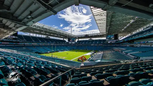 Hard Rock Stadium, casa de los Miami Dolphins de la NFL - Hard Rock Stadium