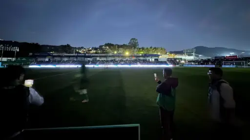 Panorámica del estadio Pensativo de la Antigua Guatemala 