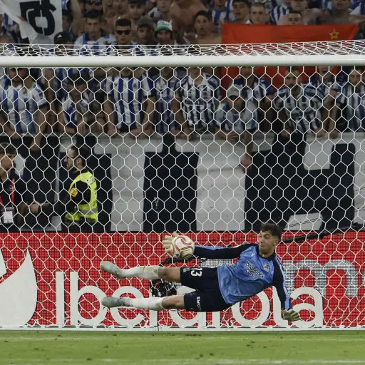 Unai Marrero, portero de la Real Sociedad 