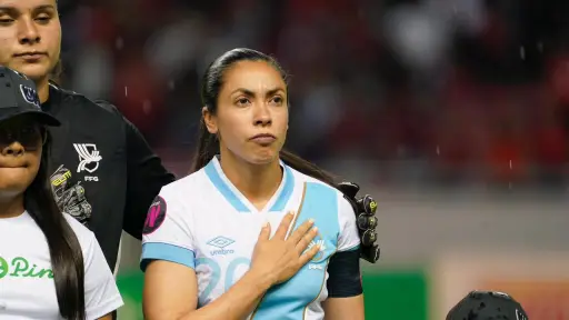 Ana Lucía Martínez, capitana y referente de la Selección Femenina de Guatemala - FFG
