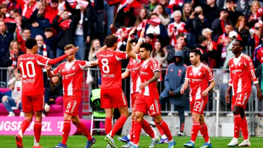 Bayern Múnich se consagra campeón de la Bundesliga 2025/26 - EFE