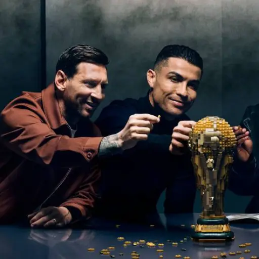 Messi, Cristiano, Vinícius y Mbappé aparecen en anuncio de LEGO 