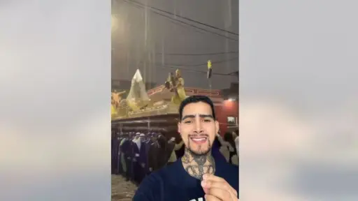 Jens Castro Semana Santa en Guatemala ,Redes sociales