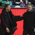 Diego Simeone enfrenta este sábado a Hansi Flick 