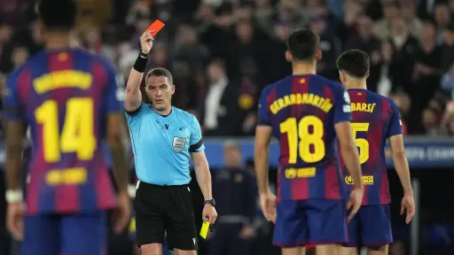 Pau Cubarsí se responsabilizó por la derrota ante Atlético de Madrid 