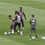 Entreno del Real Madrid en su preparación para recibir a Girona 