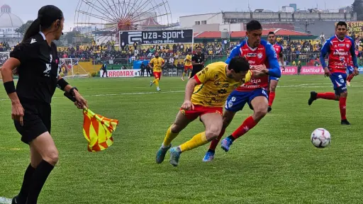 Acción del Marquense vs. Xelajú por cuartos de final de ida del Clausura 2026 