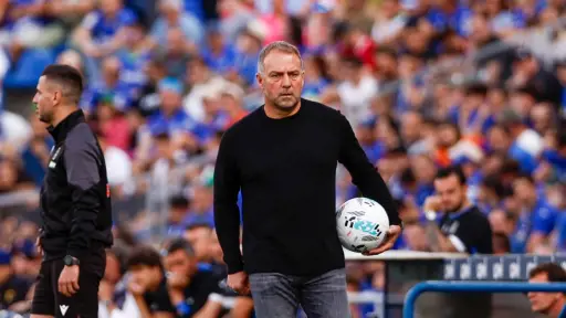 Hansi Flick, entrenador del Barcelona