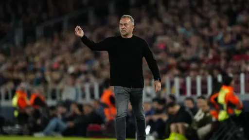 Hansi Flick, entrenador del Barcelona 