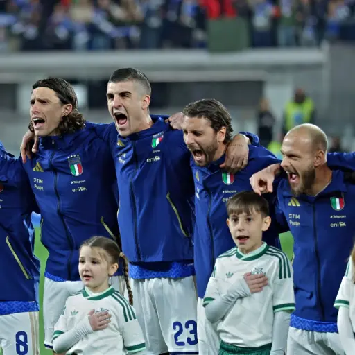 Selección de Italia en repesca mundialista, donde no logró el boleto mundialista 