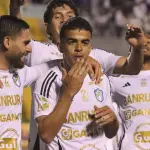 Celebración de Omar Duarte ante Guastatoya - Alex Meoño